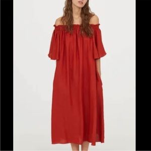 H&M off the shoulder dress